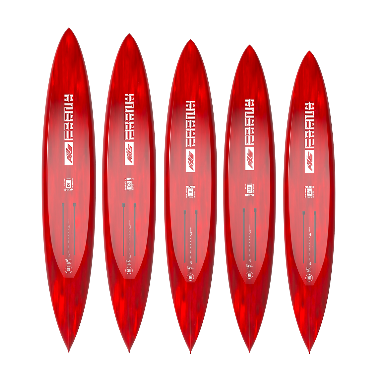 AXIS - MAKOv2 110L Downwind Carbon Foilboard 8'7" x 17.25"