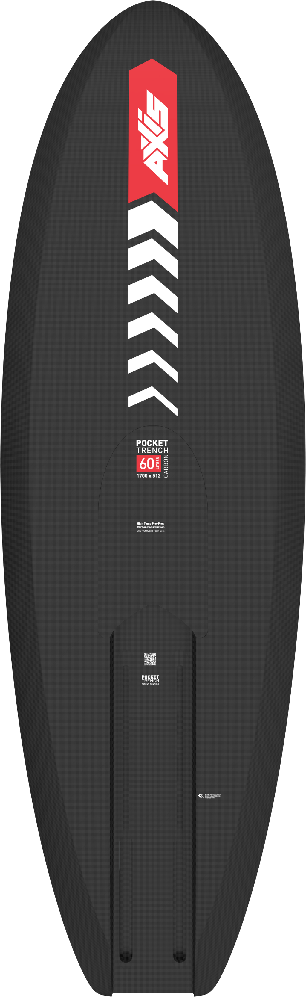 Foil Drive POCKET TRENCH - AXIS Foilboard - 60L