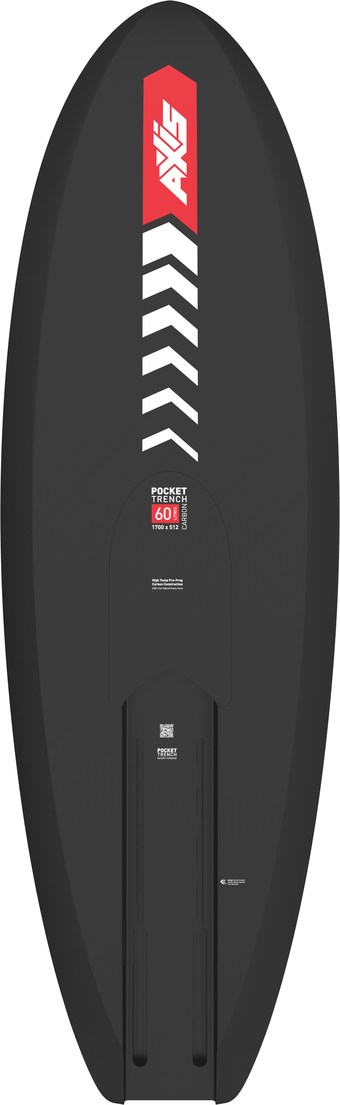 Foil Drive POCKET TRENCH - AXIS Foilboard - 60L