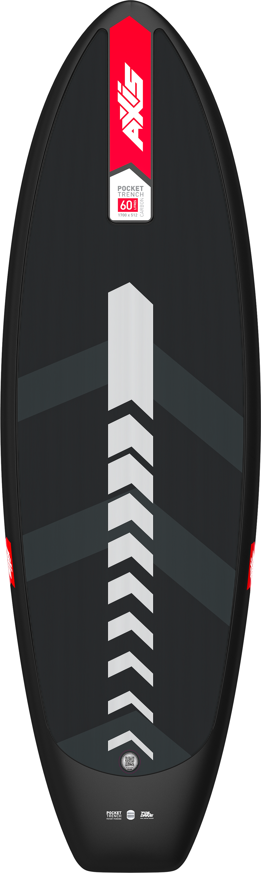 Foil Drive POCKET TRENCH - AXIS Foilboard - 60L