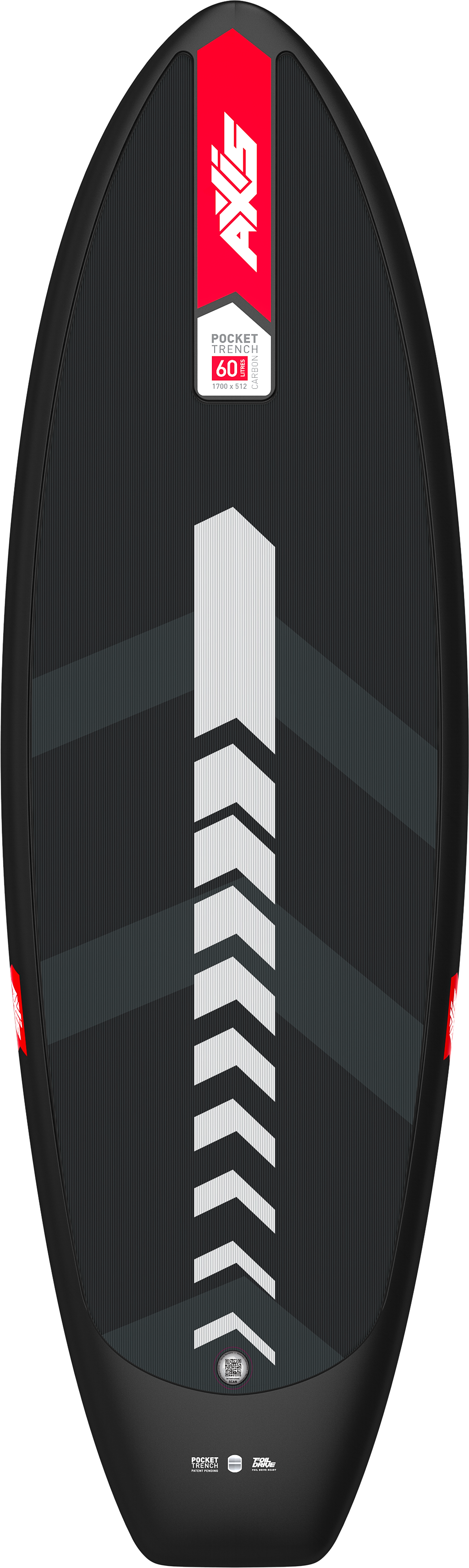 Foil Drive POCKET TRENCH - AXIS Foilboard - 60L