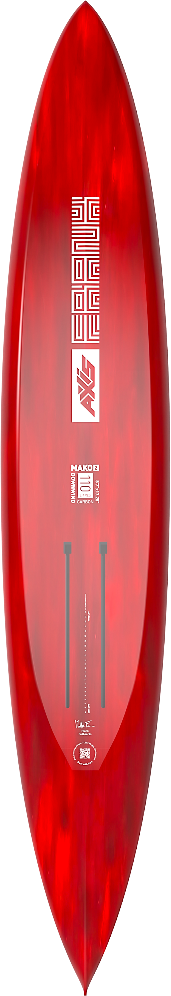 AXIS - MAKOv2 130L Downwind Carbon Foilboard 8'11" x 17.5"