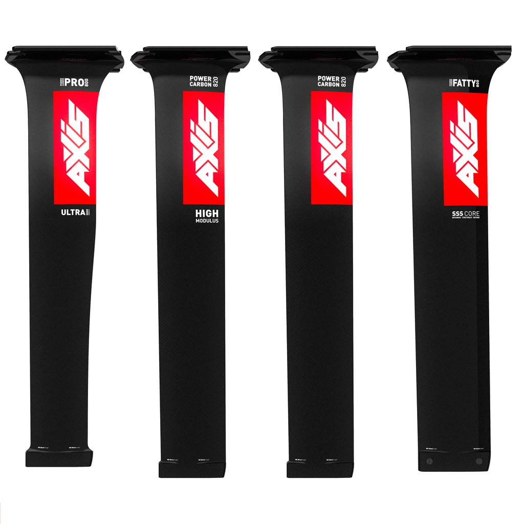 AXIS Power Carbon FATTY Mast & Base Plate 90