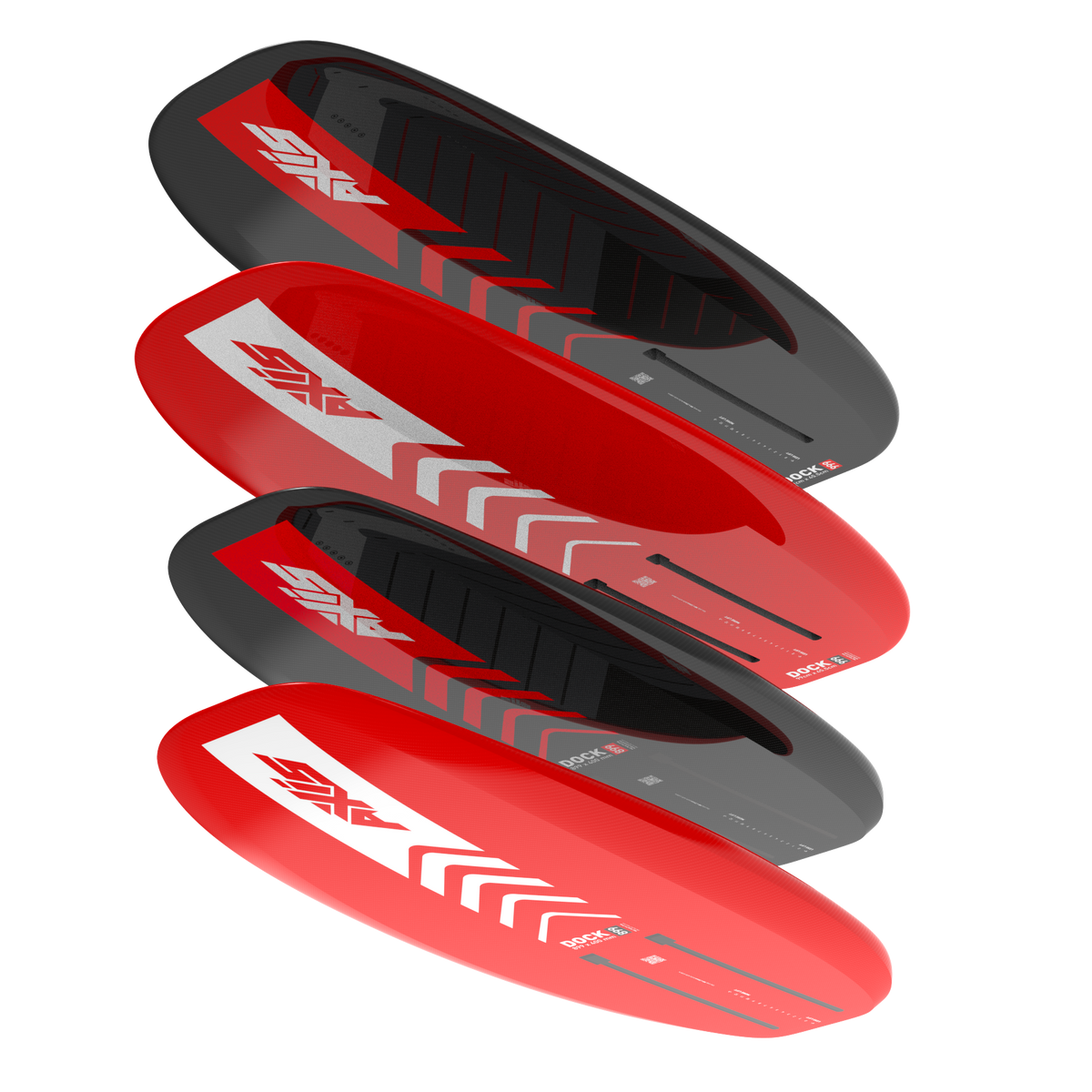 Dock 899 Black Carbon Foilboard with bag
