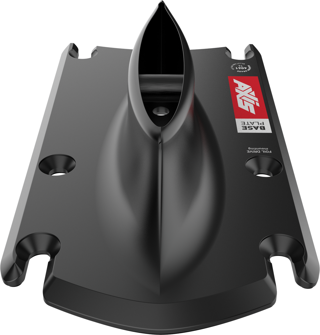 19mm Black Aluminium Mast Base Plate