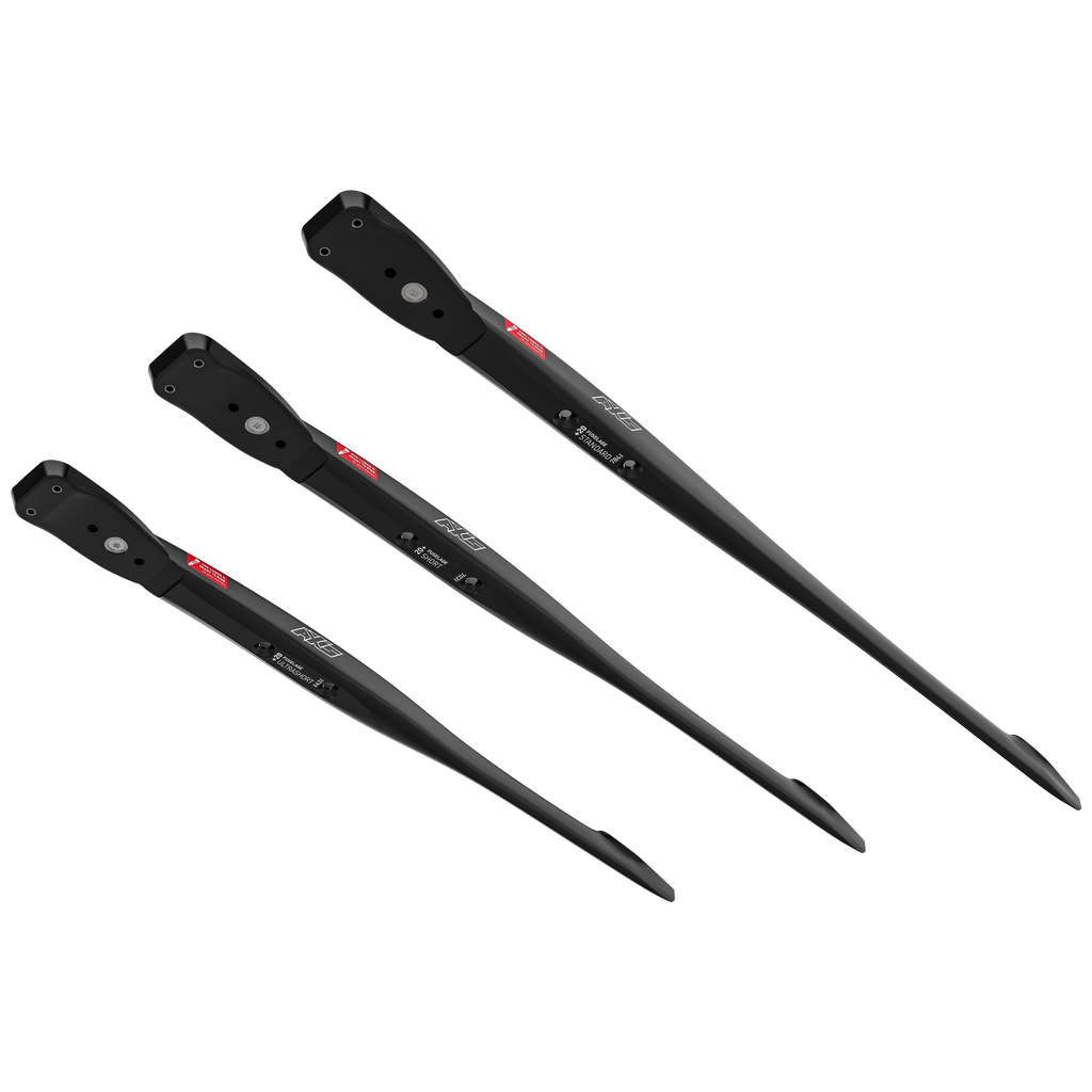 Black Advance 20 - UltraShort - 643mm with Zinc & Titanium inserts - Fuselage