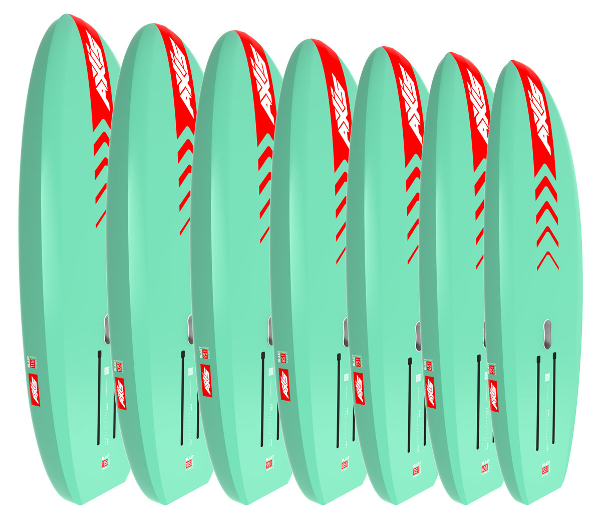 BLAST 115L - 5'7"  Carbon Foilboard