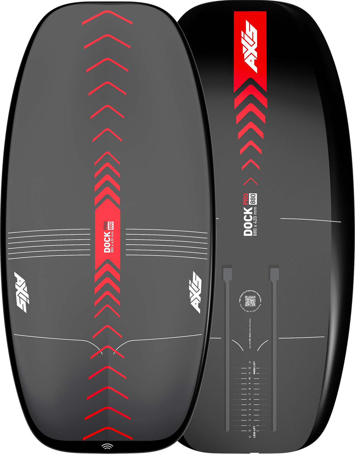 Dock 880 PRO Carbon Foilboard with bag