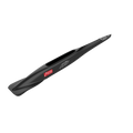 Black Advance Fatty - PsychoShort - 520mm with Zinc & Titanium inserts - Fuselage