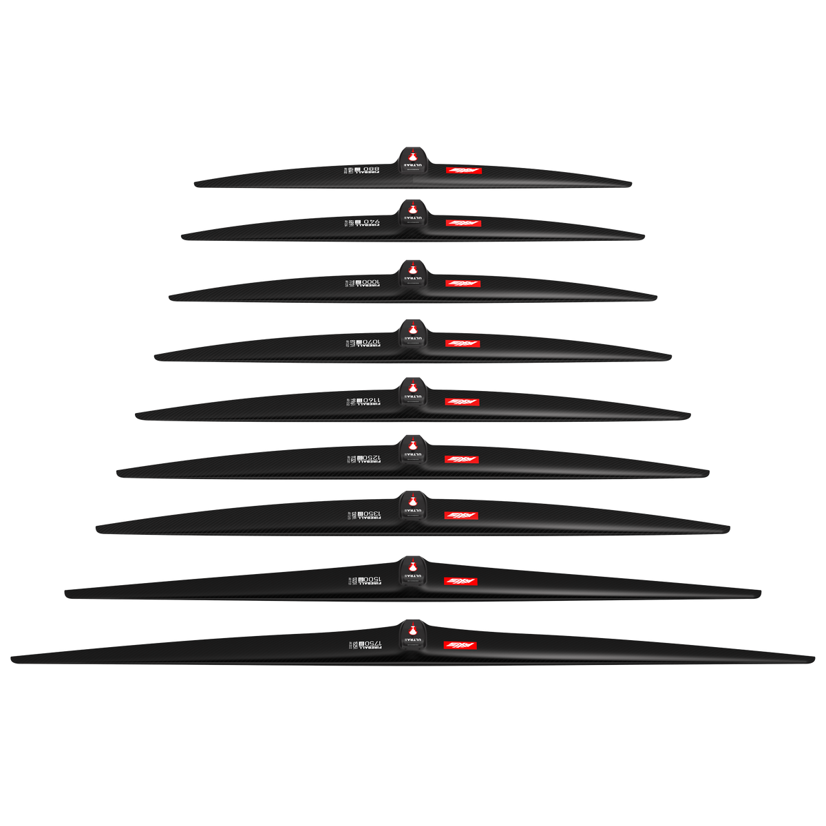AXIS FIREBALL 1750 ULTRA High Mod Carbon Hydrofoil wing