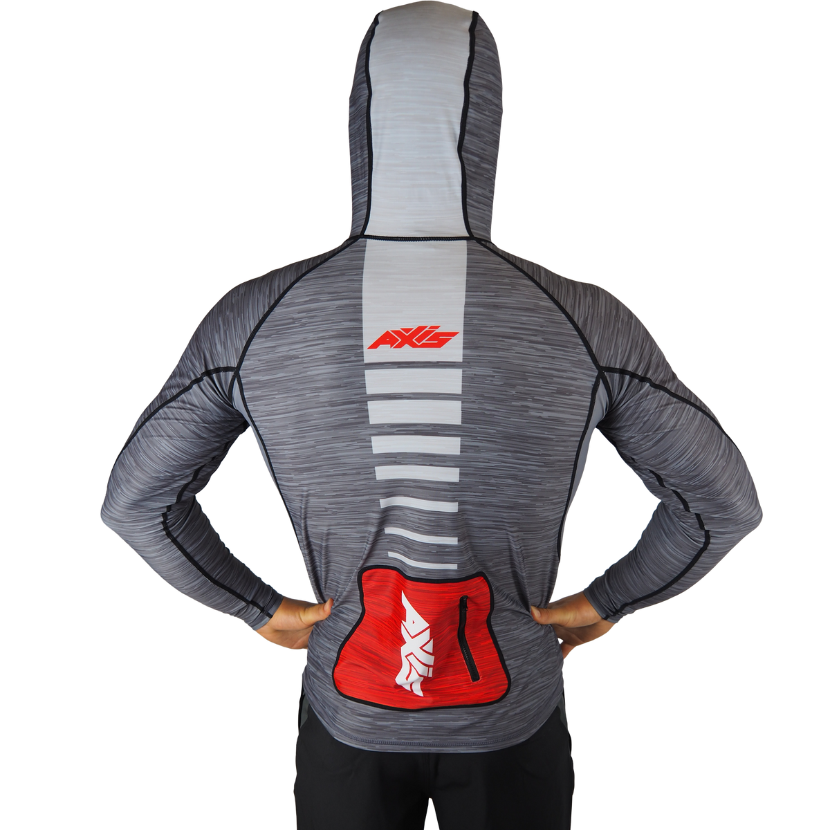 AXIS Hooded UV Rashie - Smoke (grey)