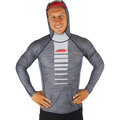 AXIS Hooded UV Rashie - Smoke (grey)