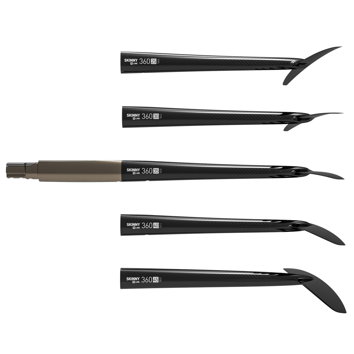 SKINNY LINK 360/25 Ultra High Modulus Solid Carbon Hydrofoil wing