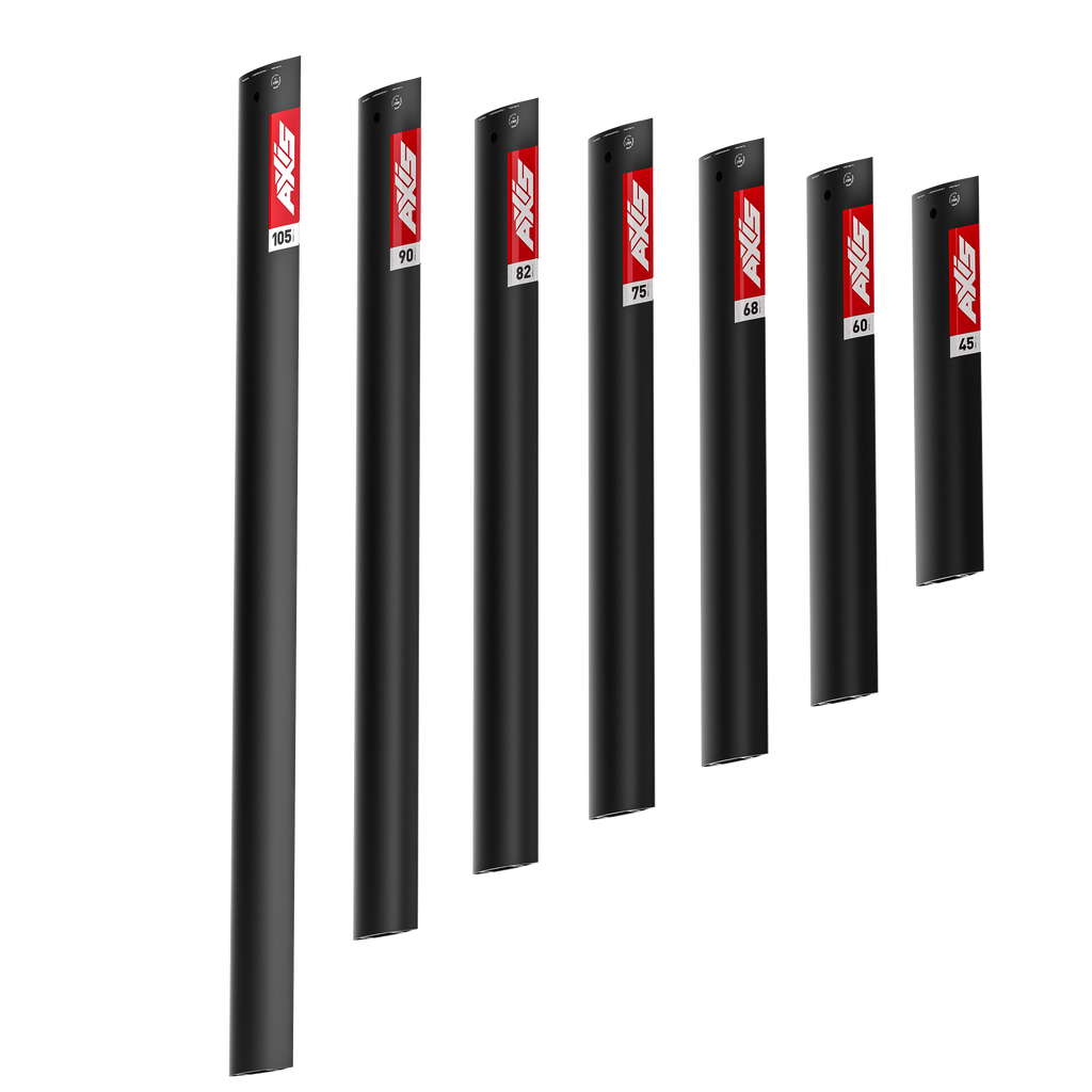 19mm Black Aluminium 105cm Foil Mast
