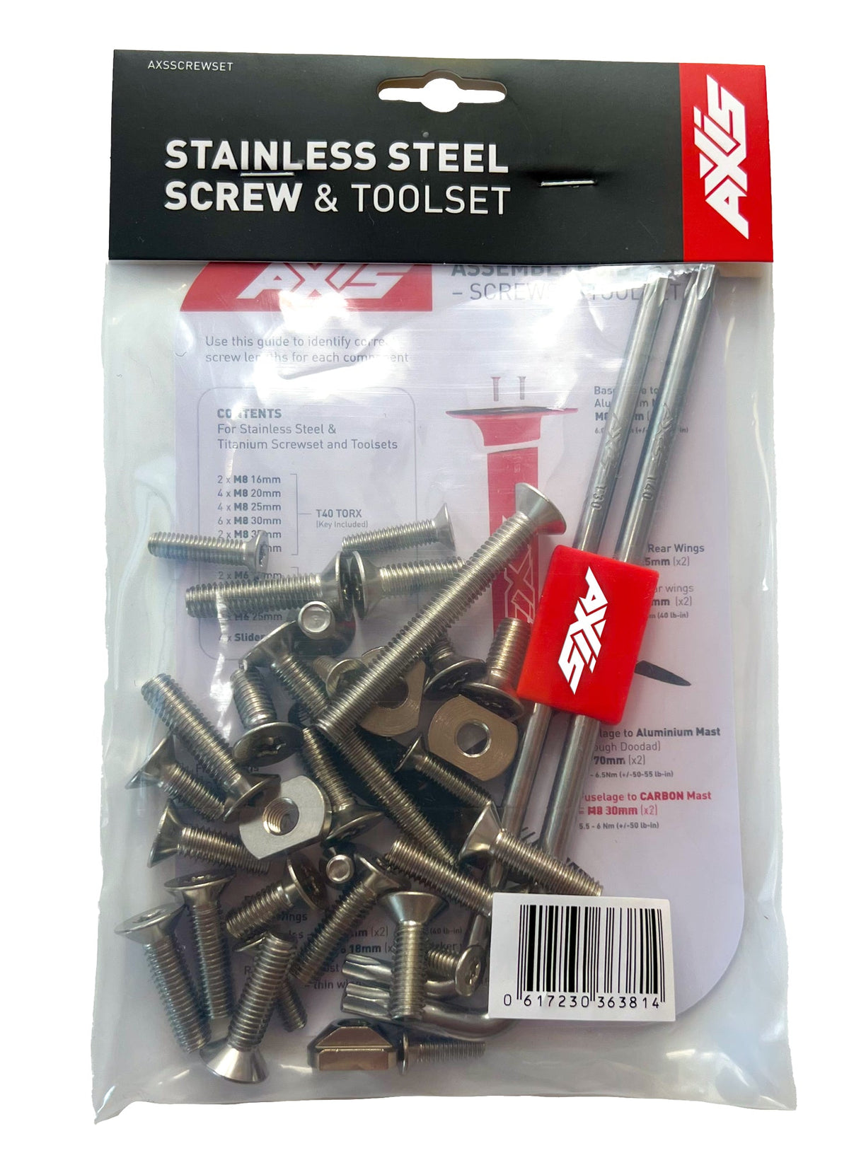 Stainless Screw and Toolset