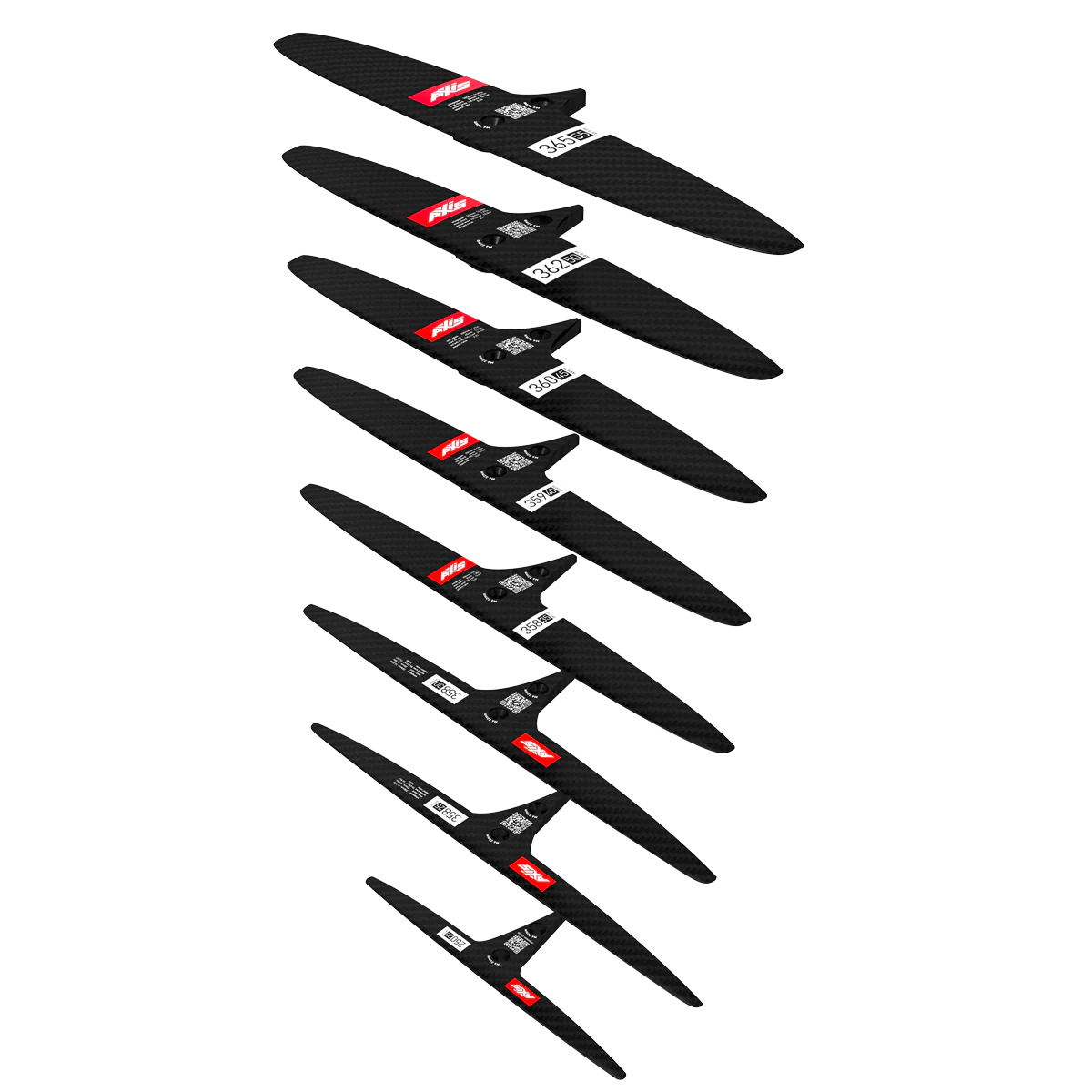 SKINNY - 250/20 Carbon Rear Hydrofoil wing