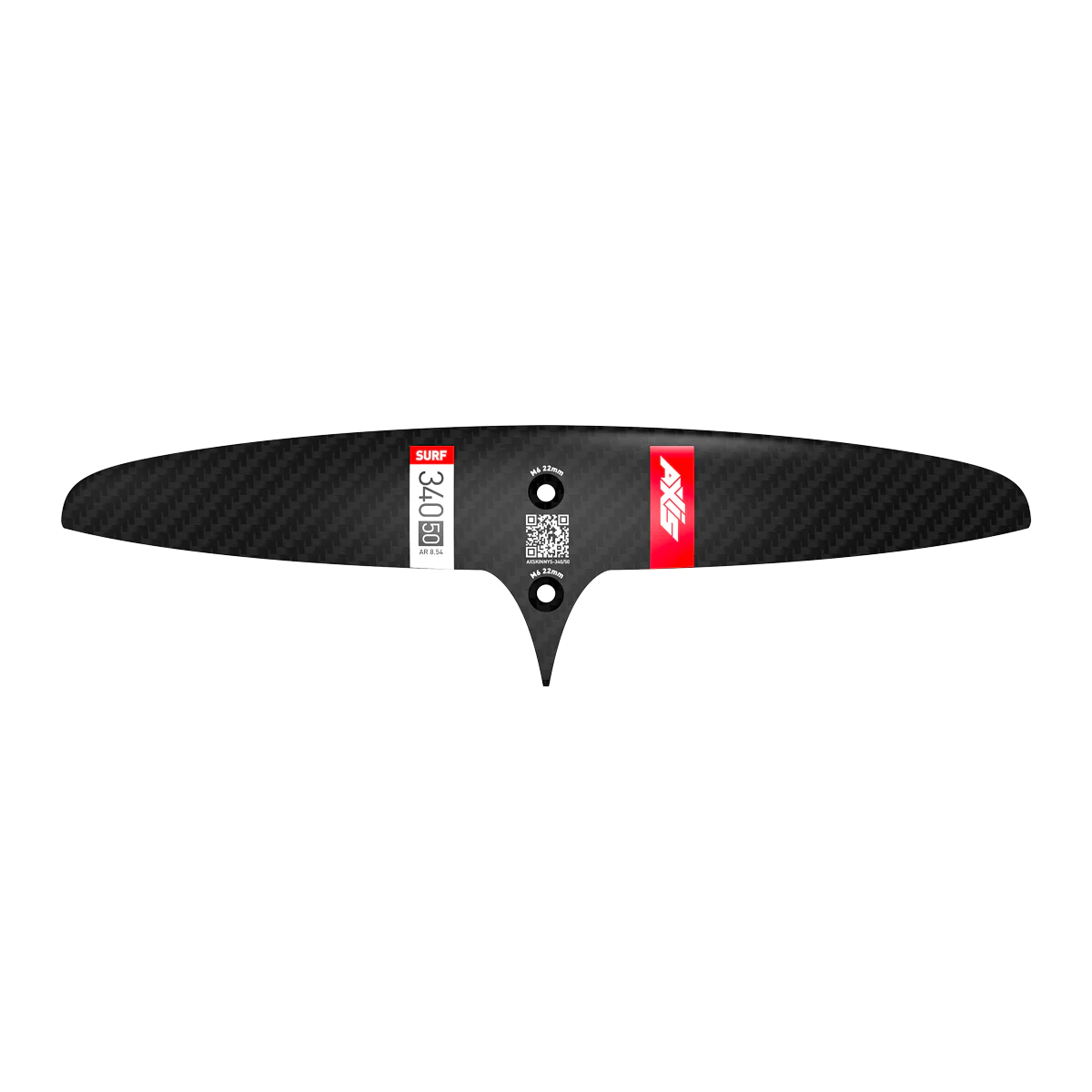 SURF SKINNY - 340/50 Carbon Rear Hydrofoil wing