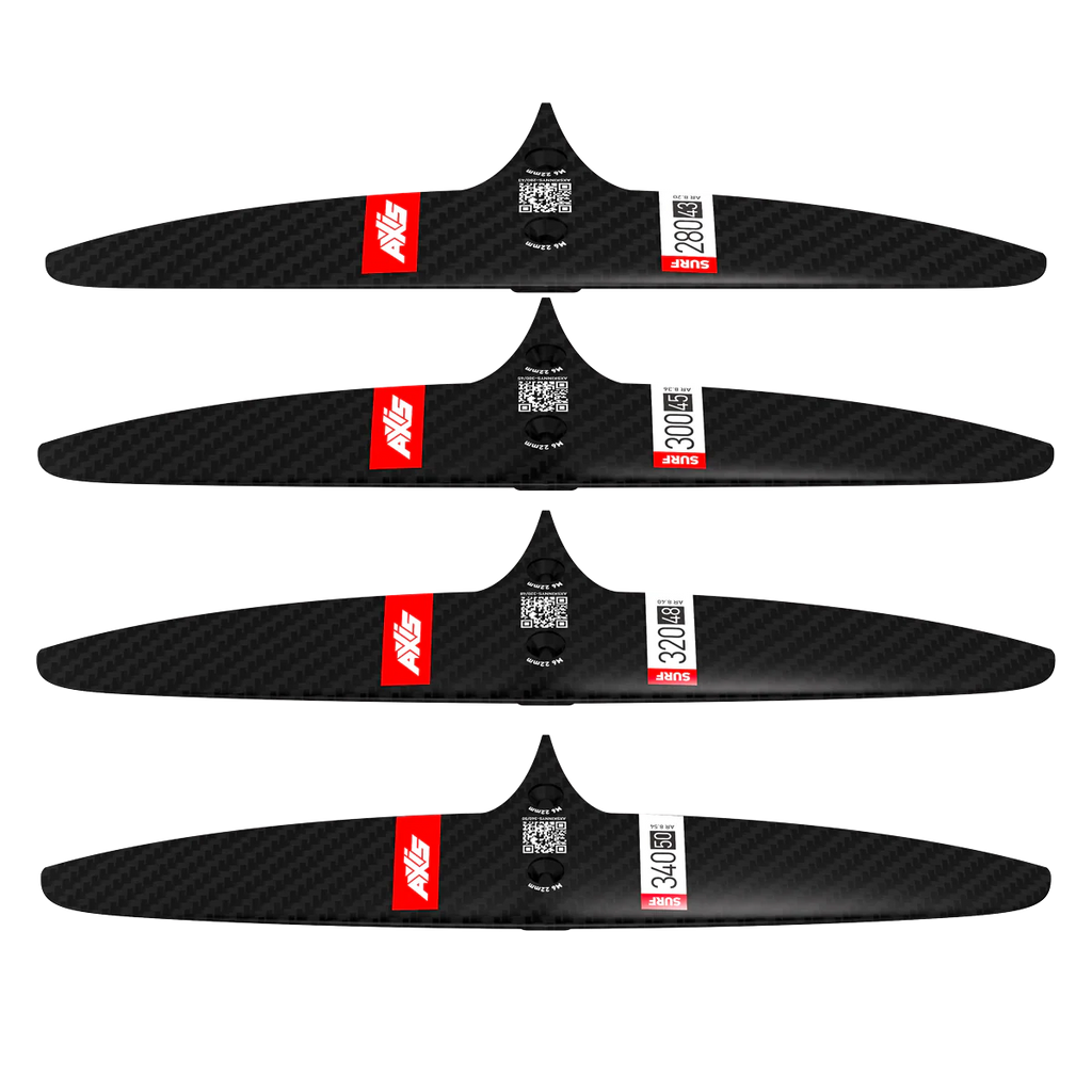 SURF SKINNY - 340/50 Carbon Rear Hydrofoil wing