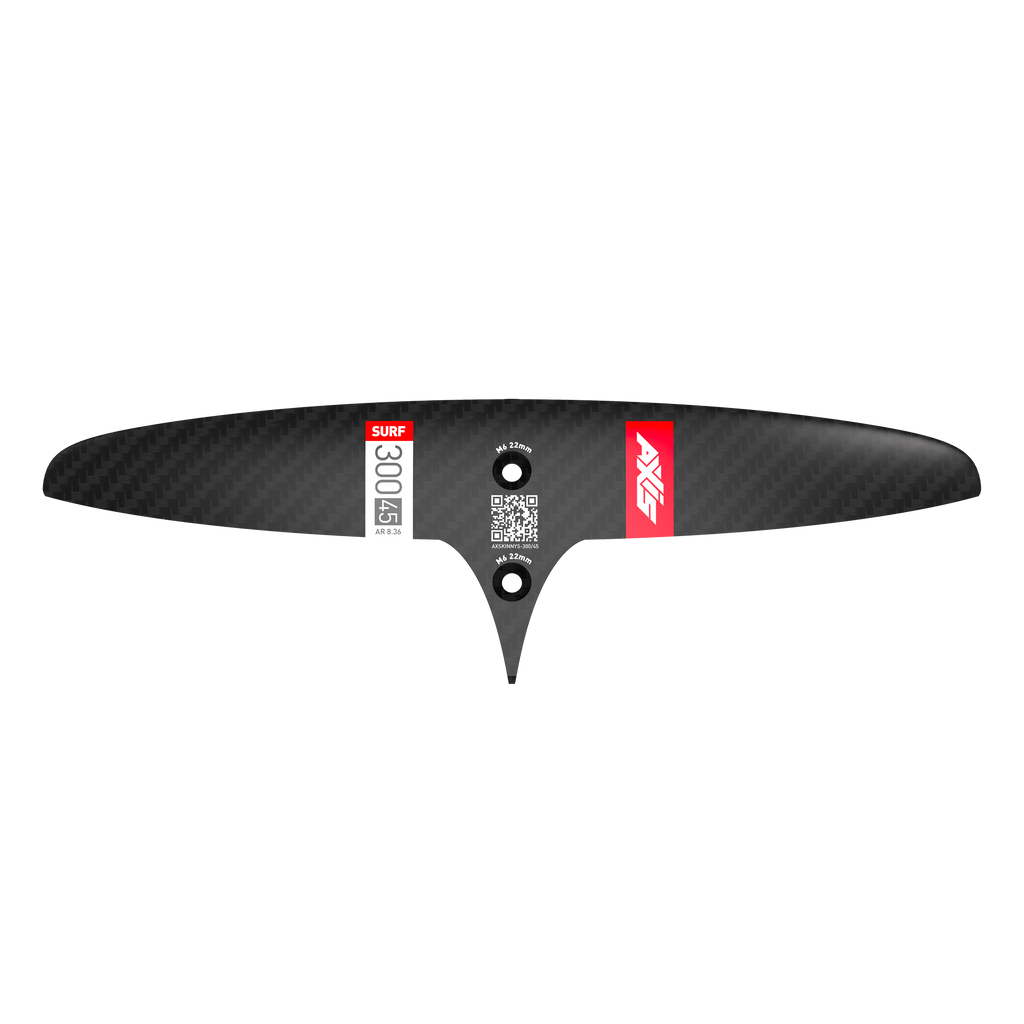 SURF SKINNY - 300/45 Carbon Rear Hydrofoil wing
