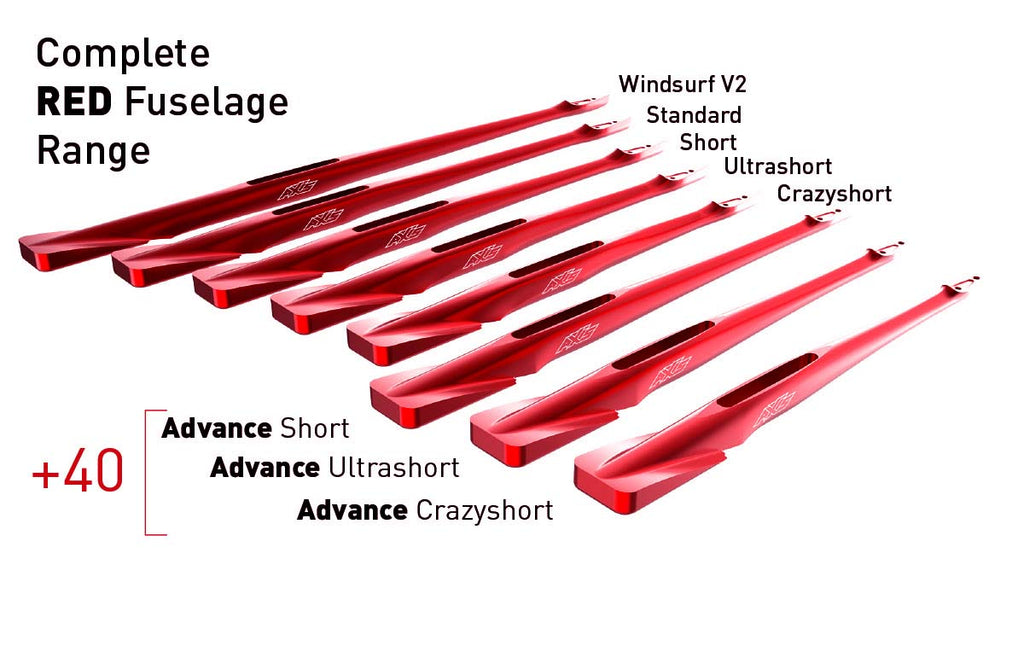 Red Advance Short - 675mm - Fuselage