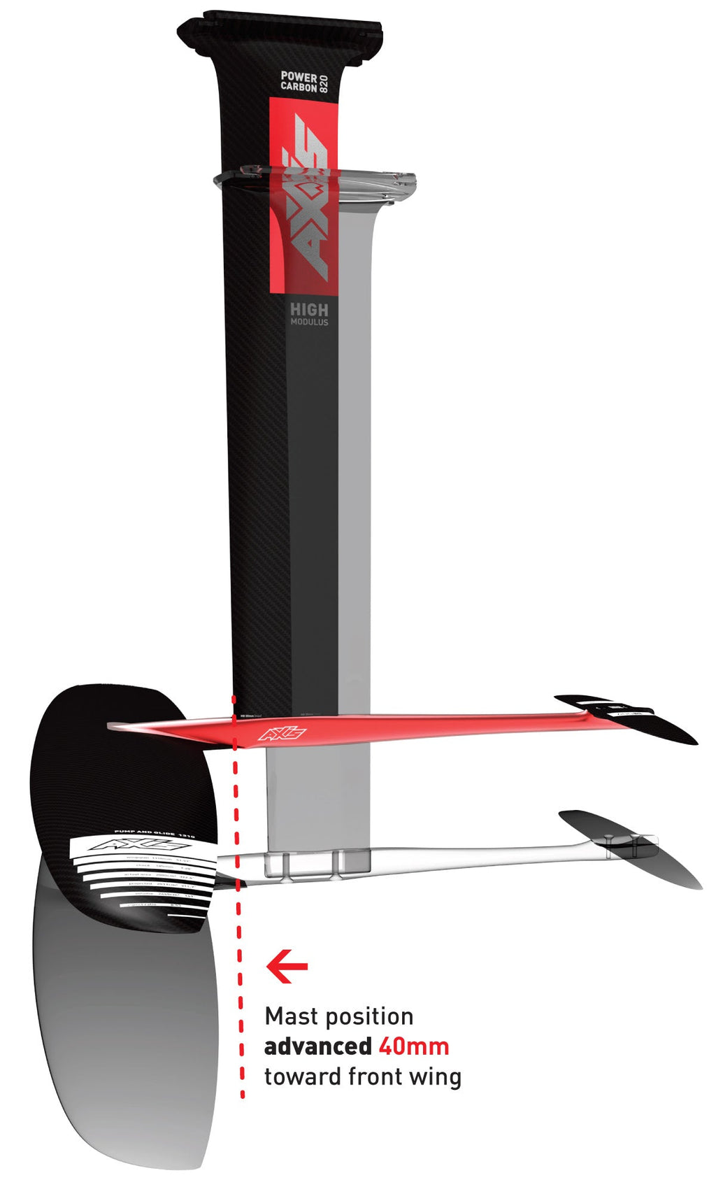 Red Advance Ultrashort - 620mm - Fuselage
